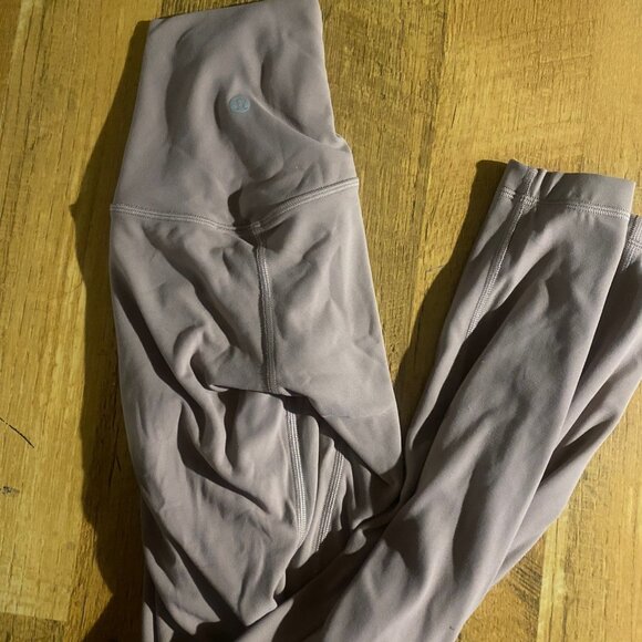 dusty pink LULULEMON LEGGINGS - Picture 1 of 5
